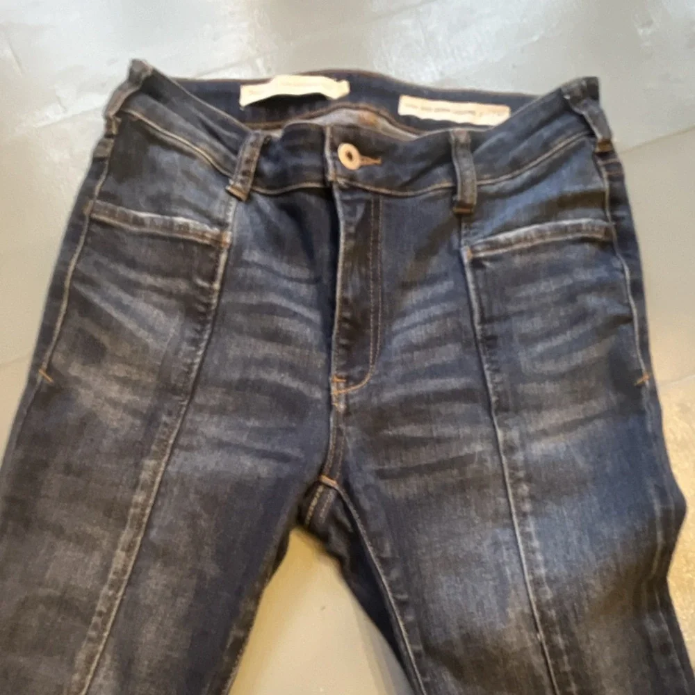Pilcro The Letterpress Women's High-Rise Jegging Slim Dark Wash Stretch 5-Pocket